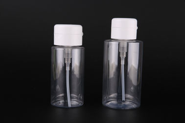 Plastic PET Nail Polish Remover Pump Bottle for Cleaner Water 150-500ml
