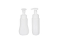 230ml HDPE Hair Shampoo Foam Pump Bottle Wave Shape Empty Packaging Bottle UKF13