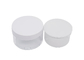 Refillable Plastic Cream Jar With Aluminum Foil Sealing Clear 50ml 100ml 200ml