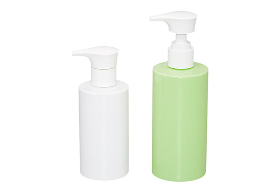 Self Locking Head Lotion PET Cosmetic Bottles 150 200 300 400ml 2.8cc