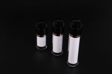 UKMS14 15ml-30ml-50ml Round Rotating lift type airless bottle acrylic airess bottle for Men cosmetics