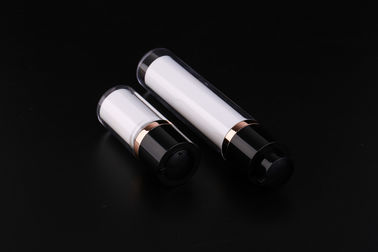 UKMS14 15ml-30ml-50ml Round Rotating lift type airless bottle acrylic airess bottle for Men cosmetics