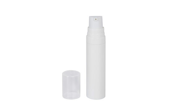 5ml 8ml 10ml White Pp Airless Skin Care Pump Bottle For Travel Set