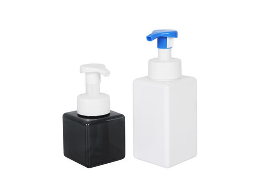 PETG 250ml 450ml 650ml Plastic Foam Soap Dispenser Bottles Black White