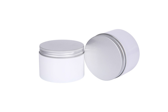 Aluminium Caps Clear Bottle 300g Lotion Jars With Lids