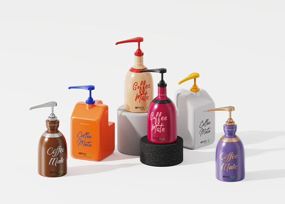 Dispensador de xarope de alimentos de cabeça grande   Dosagem precisa, distribuição eficiente