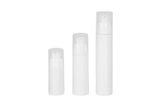 Garrafas mal ventiladas brancas maiorias da bomba do círculo 15ml 30ml 50ml
