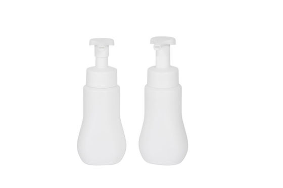 Frasco de espuma de mousse HDPE em forma de onda de 8oz com saída de 3cc